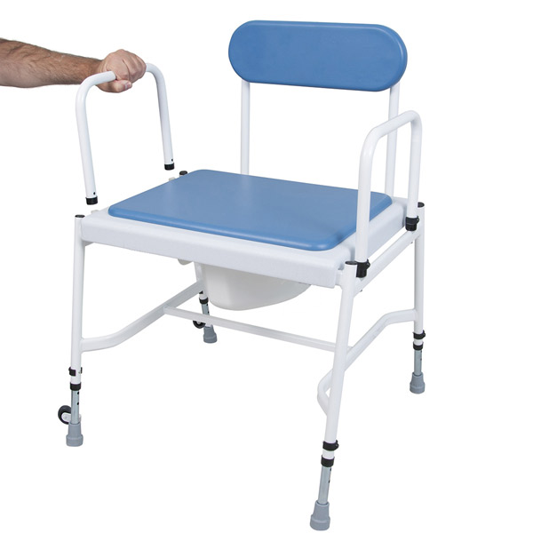 YESS Mediatric™ Adjustable Height & Detachable Arms Commode