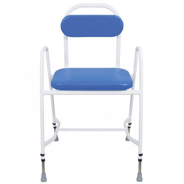 YESS Mediatric™ Perching Stool with Arms & Padded Back