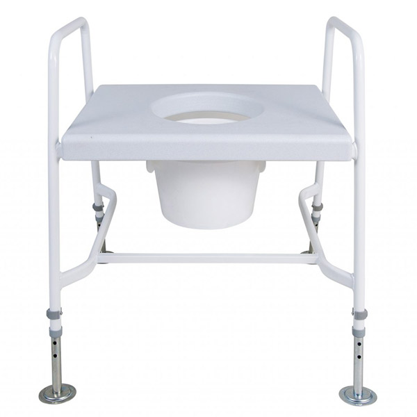 YESS Mediatric™ Raised Toilet Seat with Floor Fixing Feet