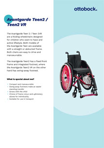 Ottobock Kidevo Mini Manual Wheelchair