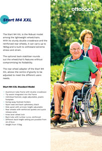Ottobock Start M4 XXL Manual Wheelchair