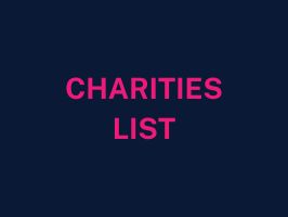 Charities List