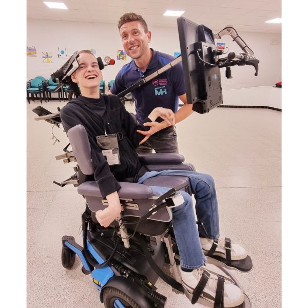 CoMoveIt Smart Head-Foot Wheelchair Steering System