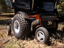 EXPLORE THE GREAT OUTDOORS WITH MAGIC 360 - THE ALL-TERRAIN POWERED WHEELCHAIR 